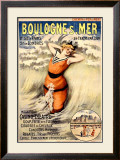 Boulogne s. Mer Framed Giclee Print by George Redon