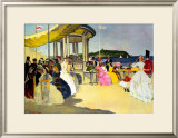 Scarborough, LNER Poster, 1935 Framed Giclee Print by Doris Clare Zinkeisen
