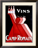 Camp Romain Framed Giclee Print by L. Gadoud