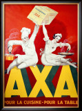 AXA Margerine Framed Giclee Print