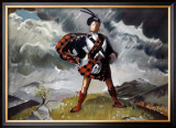 Western Highlands, LNER/LMS Poster, 1934 Framed Giclee Print by Doris Clare Zinkeisen