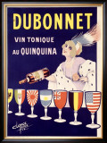 Dubonnet Framed Giclee Print by Clerice 