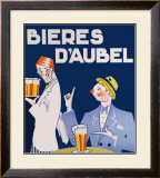 Bieres d'Aubel Framed Giclee Print by Odette Servais