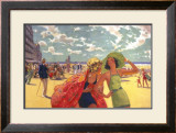 The Belgian Coast Framed Giclee Print by Arthur C Michael
