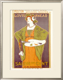 Salon des Cent Framed Giclee Print by Louis John Rhead