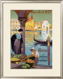 Venise Framed Giclee Print by Louis Lessieux