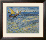 Seascape at Saintes-Maries, c.1888 Prints by Vincent van Gogh
