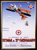 Meeting de Paris, St. Germain Framed Giclee Print