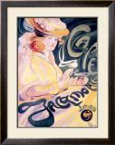 Cafe Jacqmotte Framed Giclee Print by Fernand Toussaint