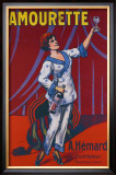 Vin Amourette Framed Giclee Print by Rahuel 