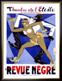 La Revue Negre Framed Giclee Print by Orsi 