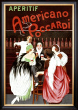 Aperitif Americano Poccardi Framed Giclee Print by Leonetto Cappiello