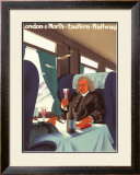 Passengers of the Past Framed Giclee Print by Austin Cooper