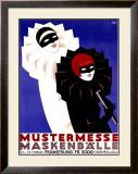 Mustermesse Ball Framed Giclee Print by Heinzecker 