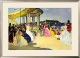 Scarborough, LNER Poster, 1935 Framed Giclee Print by Doris Clare Zinkeisen