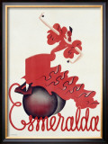 Esmeralda Framed Giclee Print