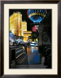 Paris, Vegas Poster by Christophe Susbielles