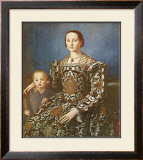 Eleanore and Son Posters by Agnolo Bronzino