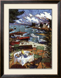 La Terrasse Posters by Morlaine 
