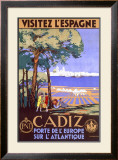 Cadiz Spain Framed Giclee Print