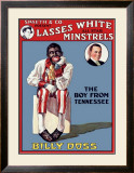 Lasses' White All Star Minstrels Framed Giclee Print
