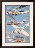 Imperial Airways Framed Giclee Print