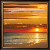 Sunset on the Sea Prints by Dan Werner