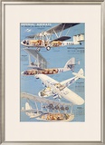 Imperial Airways Framed Giclee Print