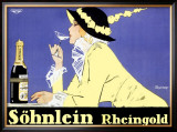 Sohnlein Rheingold Framed Giclee Print by Fritz Rumpf