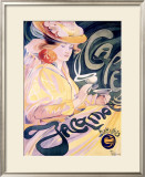 Cafe Jacqmotte Framed Giclee Print by Fernand Toussaint