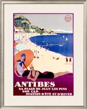 Antibes Framed Giclee Print
