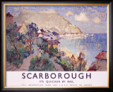 Scarborough Framed Giclee Print by Gorbatoff 