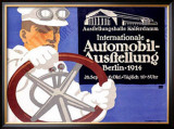 Automobil Ausstellung Framed Giclee Print by Lucian Bernhard