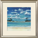 Caribbean Palms Art by Rick Novak