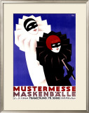 Mustermesse Ball Framed Giclee Print by Heinzecker 