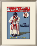 Lasses' White All Star Minstrels Framed Giclee Print