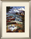 La Terrasse Prints by Morlaine 