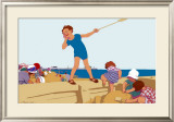 Clacton-on-Sea Framed Giclee Print by L Hocknell
