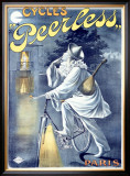 Peerless Cycles Framed Giclee Print