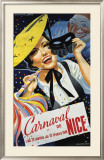 Carnaval de Nice Framed Giclee Print by Emmanuel Gaillard