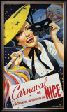 Carnaval de Nice Framed Giclee Print by Emmanuel Gaillard
