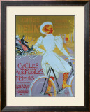 Cycles Delin Framed Giclee Print by Georges Gaudy