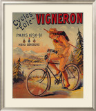 Cycles Vigneron Impressão giclée emoldurada por Charles Verneau