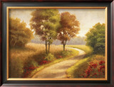 Afternoon Path Poster by Mathews 