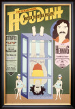 Houdini, Water Torture Escape Framed Giclee Print