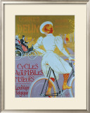 Cycles Delin Framed Giclee Print by Georges Gaudy
