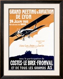 Grand Meeting d'Aviation Framed Giclee Print