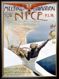 Meeting Aviation Framed Giclee Print by Charles Leonce Brosse