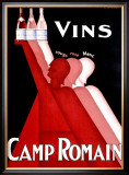 Camp Romain Framed Giclee Print by L. Gadoud