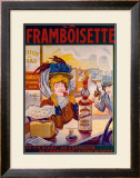 La Framboisette Framed Giclee Print by Francisco Tamagno